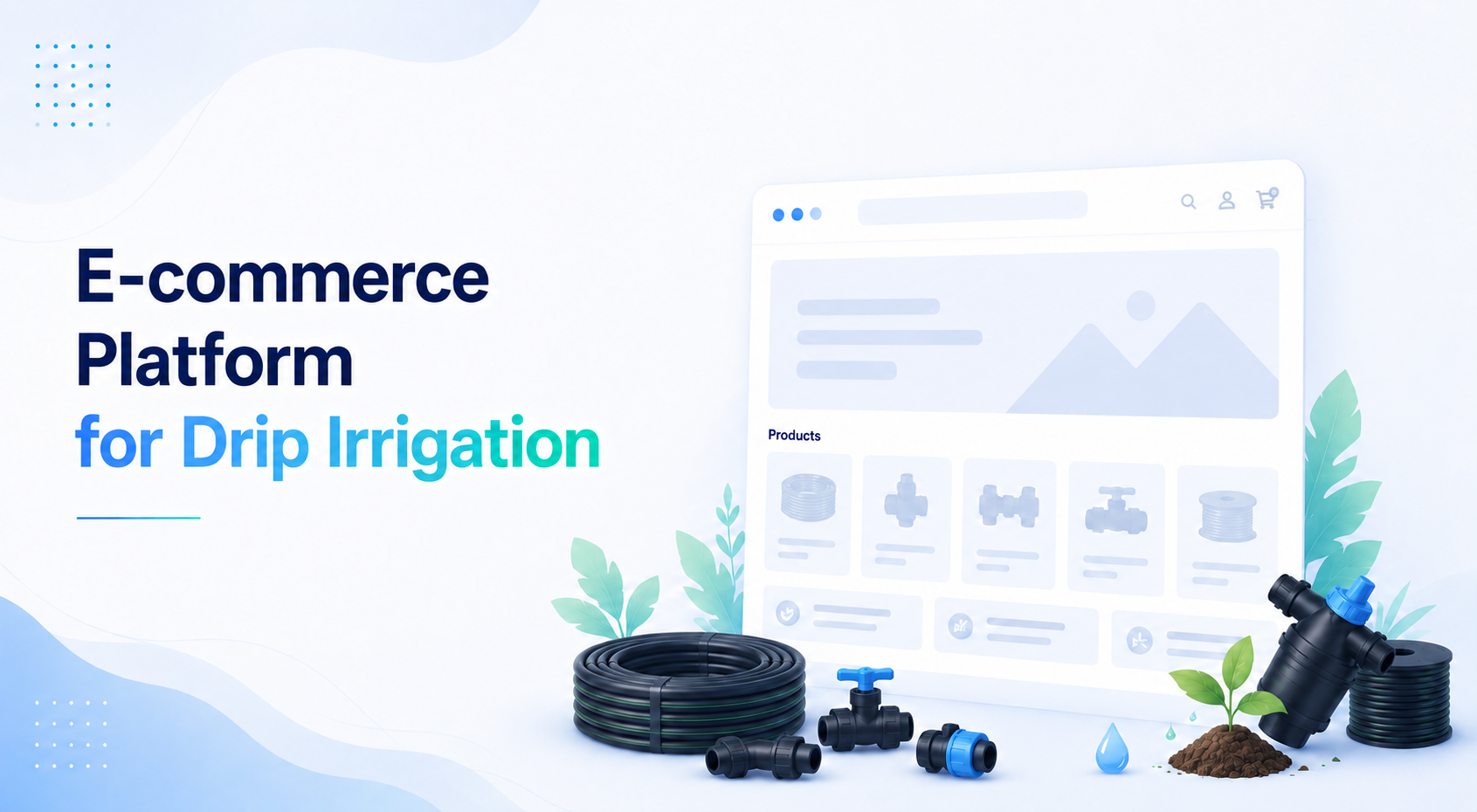 E-commerce for Drip Irrigation
